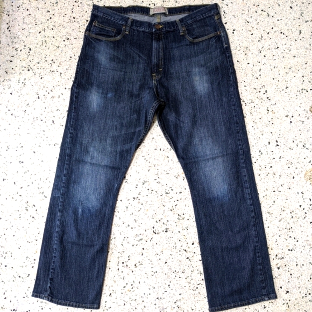 Wrangler Relaxed Boot Dark Wash Denim Jeans